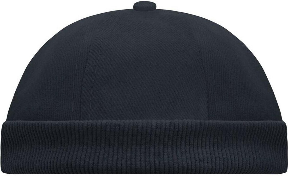 Beechfield - shipperspet - beanie -katoenen docker - zwart