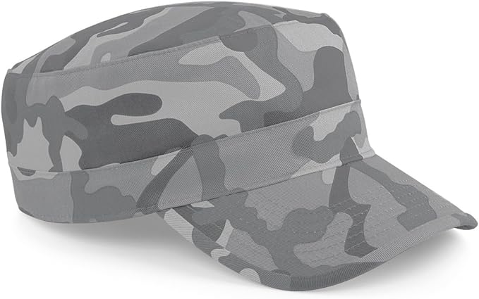 Beechfield - legerpet - Camouflage - grijs