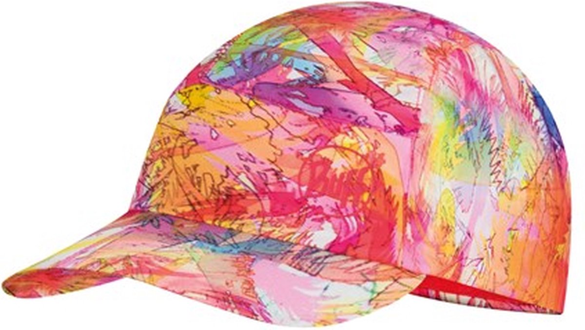 Buff - baseball pet - kinderen -  Fireworks Multi - Zonbescherming