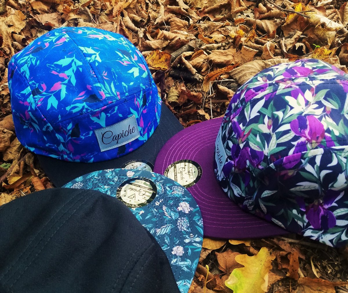 Capiche® 5-panel Cap – Purple Violet – Pet Heren 