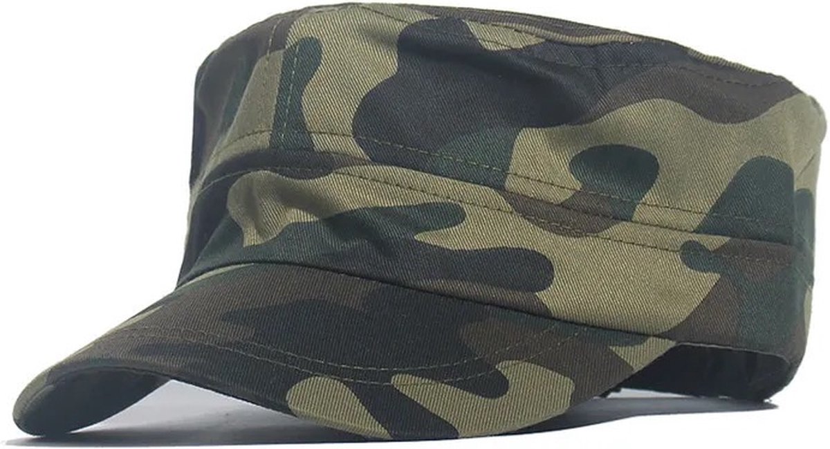 Junglestories - leger pet - Denim - Groen Camouflage