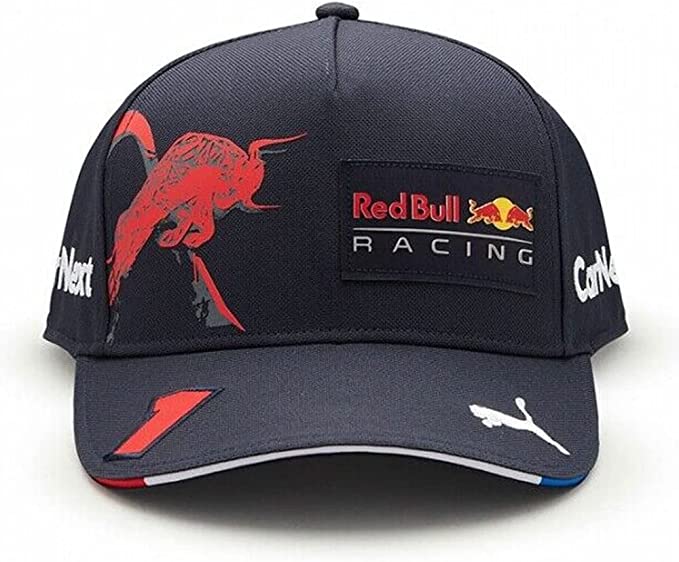 Puma - Baseball pet - Red Bull Racing Max Verstappen verstelbaar - zwart - blauw