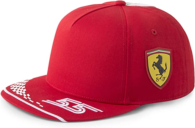 Puma - snapback - Scuderia Ferrari Carlos Sainz 55 verstelbaar - rood