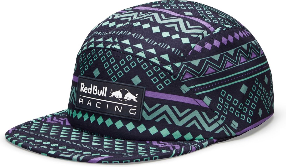 Red Bull Racing - 5 panel pet - USA GP Special Edition Cap - paars - blauw - groen